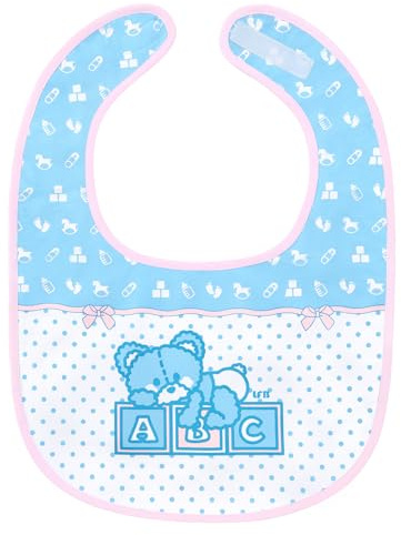 LittleForBig Babydoll Bavoir imperméable en coton pour adulte avec fermeture Velcro réglable, Pantalons de toilette, taille unique