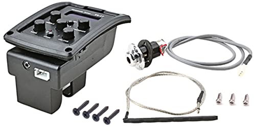 WHAMVOX Gitarren-equalizer Digitaler Vorverstärker Eq Pickup Austausch Professioneller Akustischer Toneinsteller Langlebig Und Einfach Zu Bedienen