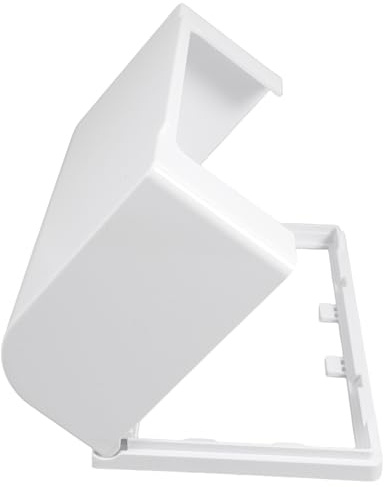 ERINGOGO Waterproof Adhesive Socket Cover Box Large Weatherproof Electrical Outlet Protector for Bathroom Light Switches White Wall-Mounted Receptacle Protector