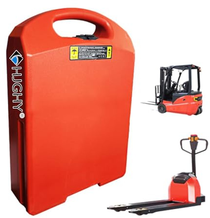HJGHY 48v 20ah, Batteria al Litio agli ioni di Litio da 24V 20Ah 30Ah 40Ah per Carrello elevatore Elettrico e Batteria al Litio da 48V 15Ah 20Ah per transpallet Elettrico CBD15J-LI3 / SL15L5