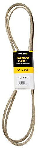 MaxPower Courroies 347542, renforcé au kevlar, 1/2 x 99 - 4L990 - longueur extérieure L(a) 2520 mm.