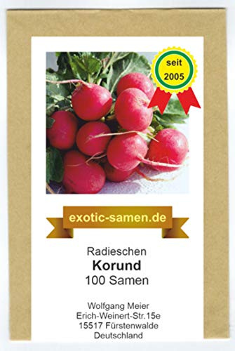 Radieschen - Radies - Korund (100 Samen)