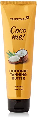 TannyMaxx Coconut Tanning Butter 150 ml - Kokosnuss & Shea Butter - Braun - Für dunkle Hauttöne - Creme