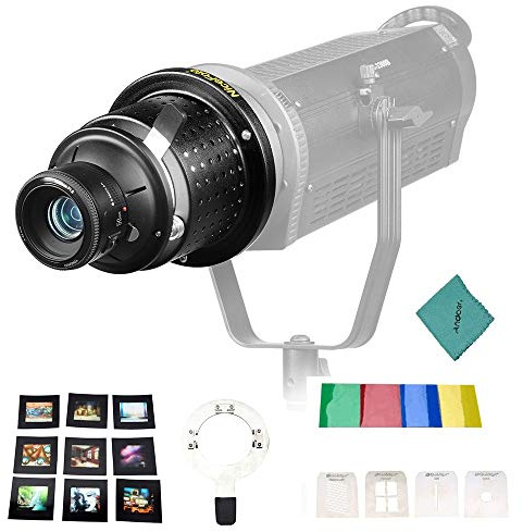 NiceFoto SN-29 Concentrateur Flash Conique Snoot Video Light Art Styling Snoot avec YONGNUO YN50mm F1.8 Lens Accessoires Équipement Photographique Mont Bowens