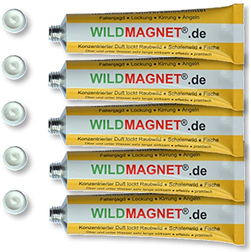 WILDMAGNET nat. Universallockmittel 5x30 g Jagd Wildfotografie Wildlockmittel