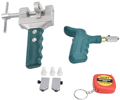 Fliesenschneider-Werkzeugsatz, Aluminiumlegierung Tragbares Handgerät mit Hoher Festigkeit für zu Hause Fliesenöffner Schneidwerkzeuge