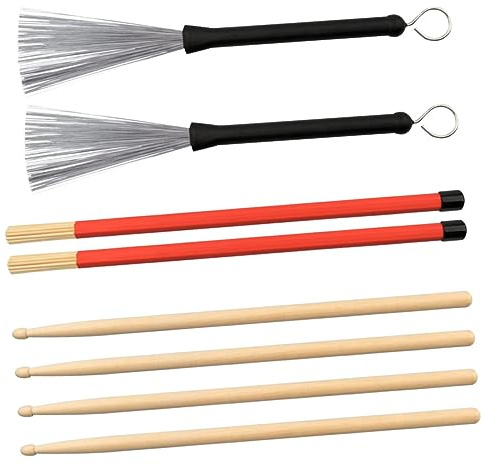VICASKY Baquetas De Arce Duraderas Kit De Baquetas Palillos De Instrumento Musical