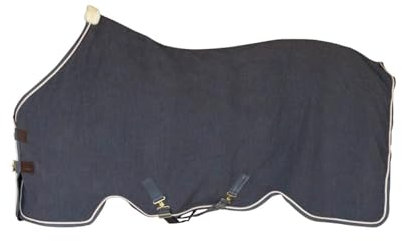 Kentucky - Abschwitzdecke vegan Wool grau 130-6'0