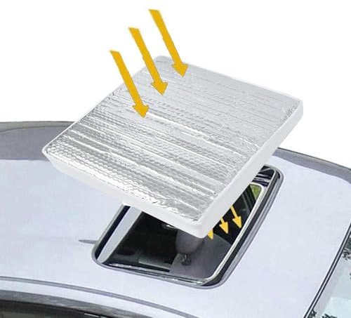 Protection solaire de toit coulissant occultant pour toit de camping-car - Isolation et protection de fenêtre de toit - Protection UV
