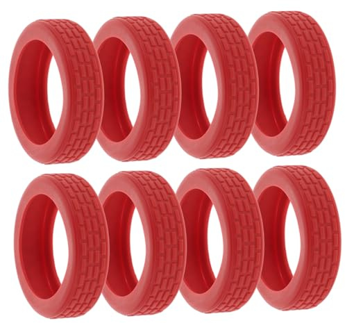 Beaupretty 8 Pezzi Copertura Ruote Valigia in Silicone Riduzione Rumore e Protezione Antigraffio per Viaggi Eleganti e Resistenti