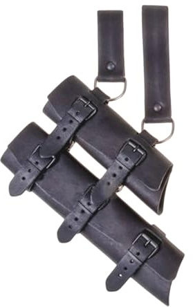 Genérico Ventilla de la Cuchilla: Rana de Ajustable, Soporte de Daga | Faux Scabbard Larp Warriors, Eventos de Cosplay, Festivales renacentistas con Accesorios de Vestuario de Ajuste Seguro, ro