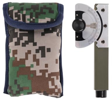 MOETER Abney Hand Level, Degree Clinometer – Compact Transit Level Sight Tool for Surveying, Forestry & Grading