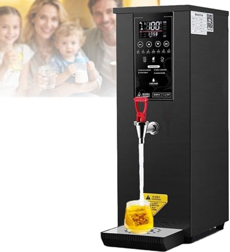 Electric Hot Water Boiler with Auto Temperature Control, Autofill, and Non-Drip Tap for Tea and Coffee Making in Staff Canteens