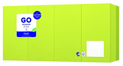 Duni Servietten 33 x 33 cm 1/8 F 3-lagig, kiwi