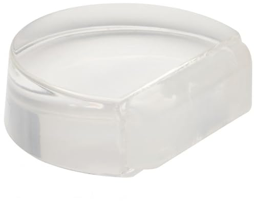 WAGNER Bodentürstopper CLEAR - 45 x 39 x 16 mm, hochwertiger Kunststoff, transparent, selbstklebend, rückstandslos entfernbar - 15502711