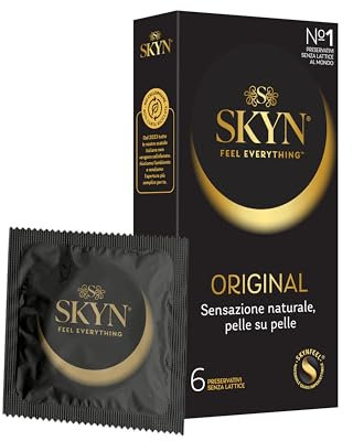 SKYN Original, preservativi ultramorbidi senza lattice, 6 pezzi
