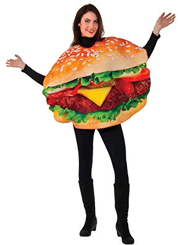 Rubies Costume da hamburger da uomo