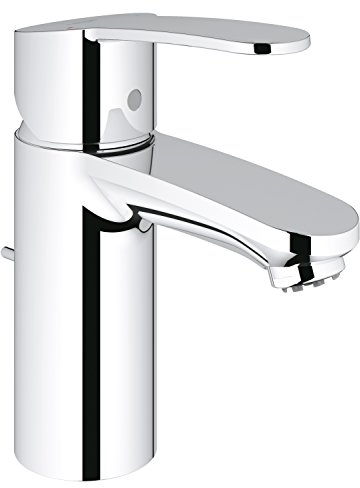 GROHE Eurostyle Cosmopolitan - Einhand- Waschtischarmatur (Auslauf mit Strahlregler, Schnellbefestigungssystem, Niederdruck), chrom, 33561002