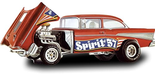 MPC 1957 Chevy Bel Air Spirit of 57 1:25 Scale Model Kit