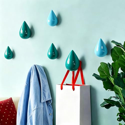 Ganchos Creativos, 2 Piezas Perchero Colgador de Abrigo Montado en la Pared, Estante para Sombreros, Decoración Moderna para Dormitorio, Sala de Estar, Pasillo Colgar Bolsa, Ropa, Clave,Toallero