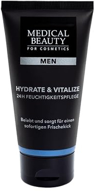 MEDICAL BEAUTY MEN fuktkräm | hudvård för män | motverkar irritation | för vitalt och fräscht utseende | Innehåll: 75 ml