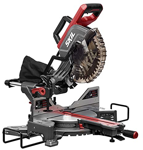 SKIL 10 Dual Bevel Sliding Compound Miter Saw-MS6305-00