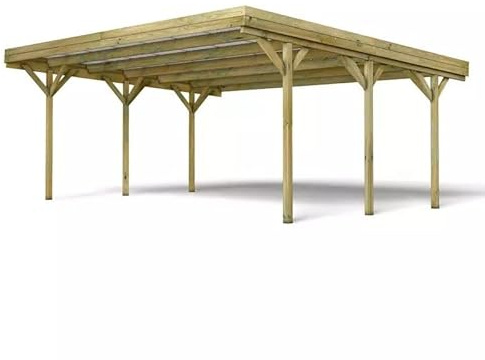 Carport Jean - double - 30,9m² - Cerland