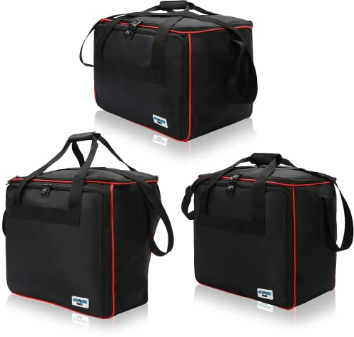 GETMORE Parts Innentaschen für Ducati Multistrada Aluminium Seitenkoffer und Topcase | 3-teilig | Motorrad Zubehör | Koffertaschen | Motorrad Tasche | Koffer Zubehör | Ducati Zubehör