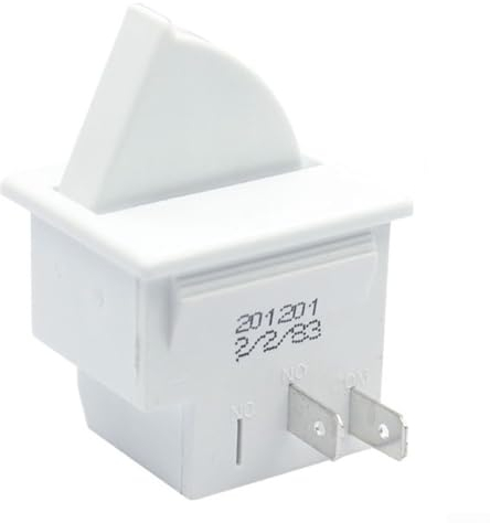 HEIBTENY Interruptor de luz para puerta de frigorífico, 2/3 pines, CA 5 A, 250 V, accesorios para frigorífico (2 normales)