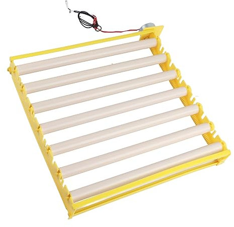 Vollautomatische Ei-Inkubation, für Hühner-Enten-Wachtel 42 Eier-Inkubator, Automatische Eier-Inkubationsschale Tablett Haushalt Kleiner 42 Eier-Inkubationswender für