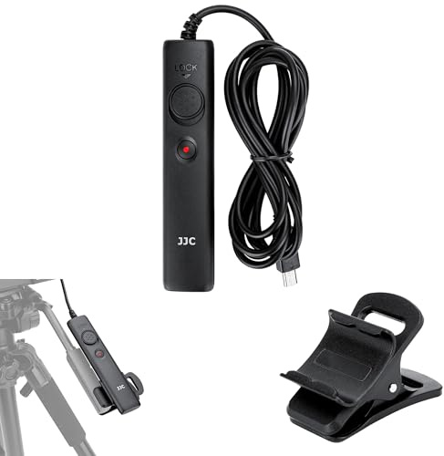 JJC 4.92ft Long Wired Remote Control Shutter Release for Sony HDR-CX405 CX440 CX455 CX900 FDR-AX30 AX33 AX43 AX53 AX100 AX700 A7R V A7 IV A7S III A6600 ZV-1 & More Camera Camcorder with Multi-Terminal