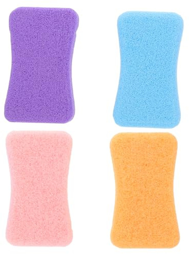 ARTSEWPLY Pietra Pomice per Piedi, Rimuove Calli e Pelle Morta, Impugnatura Manuale, Delicata sulla Pelle, 4 Pezzi per Pedicure a Casa
