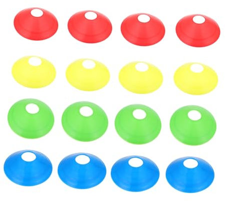 Toddmomy 12stücke Fußball Trainingsmarker Discs Hochwertige Trainingshilfen Für Fußball Skateboarding Outdoor-aktivitäten Farben