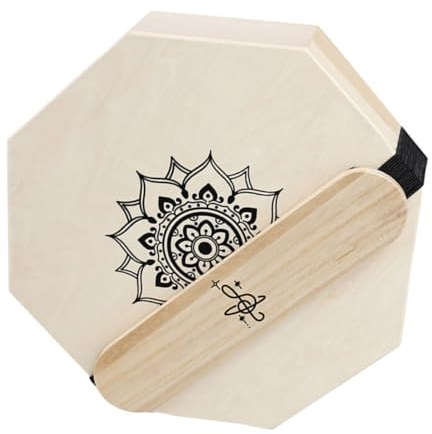 Toddmomy Cajon-trommel Akustische Cajon-trommelbox Kompakt für Erwachsene Holzbox-trommel Leichtes Reise-percussion-instrument für Verbesserte Resonanz Wahl für Unterwegs