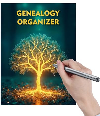 Livre d'arbre généalogique, cahier d'arbre généalogique à remplir - Livres de souvenirs d'ancêtres et enregistrement historique - Pour parents, chambre, anniversaire, tâches scolaires