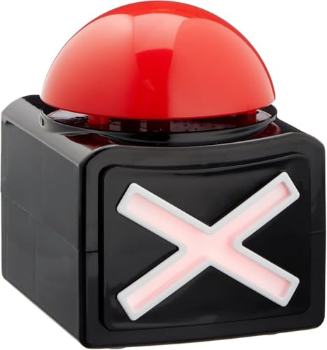 Botón de alerta X - Artículo de broma