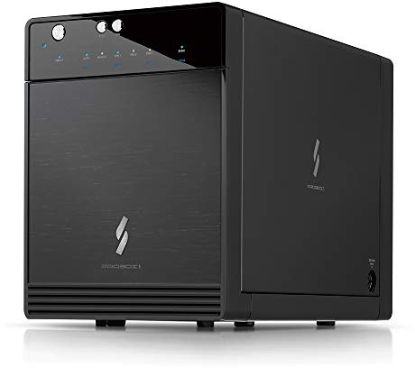 Mediasonic USB 3.1 4 Bay 3.5” SATA Hard Drive Enclosure – USB 3.1 Gen 2 10Gbps Type C / USB-C (HF7-SU31C)