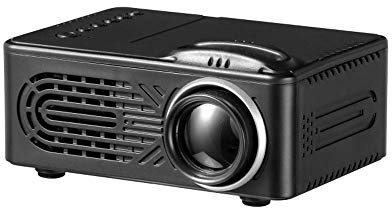 C-ET Full HD, Projector,Mini Projector Home Theater Projector Multimedia Portable 50000 Hours Lamp Life LED Video Projector Support 1080P, Compatible With USB/HD/SD/AV/VGA For Home Theater White,Home