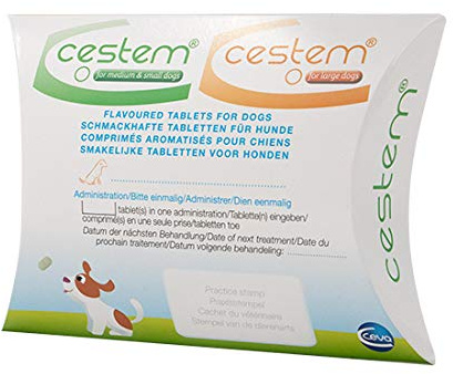 Cestem XL Worming Tablets, Single tablet