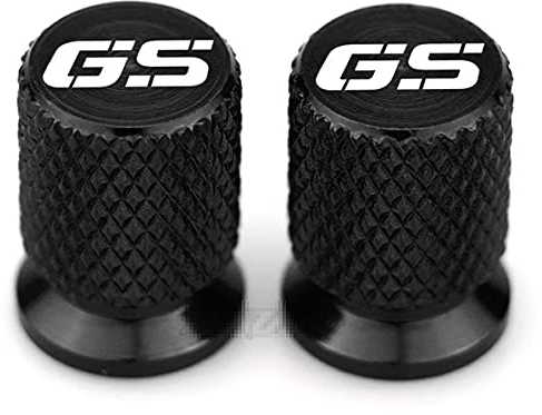 JABL Motorrad CNC Aluminum Reifenventil Ventilkappen, für BMW R1200GS R1250GS R 1200GS R1250 GS R 1250 GS LC ADV Staubkappen Vorbau Valve Caps Abdeckungen, Motorbike Zubehör