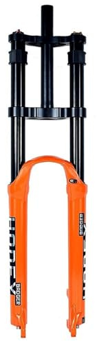 MTB Fahrrad Luftgabel Vorderradgabel DH Doppelschultergabel 26 27,5 29 Zoll 9X100 MM Schnellspanner
