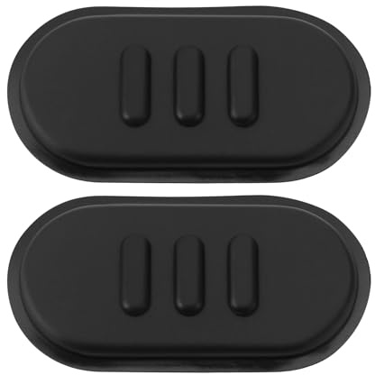 Briny River 2PCS Black PTT Launch Key Switch Button PTT Button Accessory 28.5x14.8mm Compatible with Motorola A10 A12 A10D CP110 Two-Way Radio