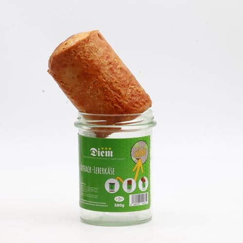 Käse Leberkäse im Weckglas 380g DIEM - Aufbackleberkäse
