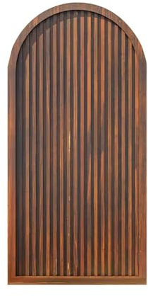Valla independiente para exteriores con listones, valla de jardín para patios, balcones, patios traseros, diseño elegante resistente a la intemperie (color 1, 90 x 150 cm)