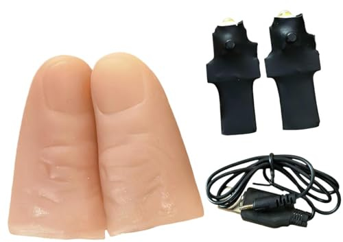 Luce per pollice – Puntello illusionistico, dispositivo ricaricabile per le dita, strumento di illuminazione per trucco da , gadget per effetti visivi sul palco, kit di per