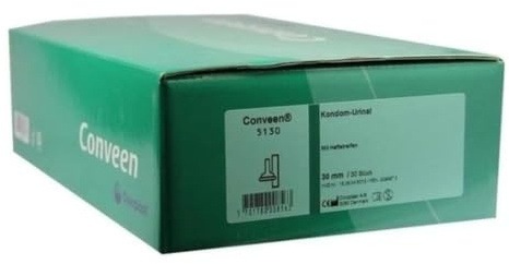 CONVEEN Kondom-Urinal m.Haftstreifen 5130 30, 30 St. Kondome