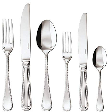 Sambonet Servizio 36 Pz Monoblocco Perles Inox