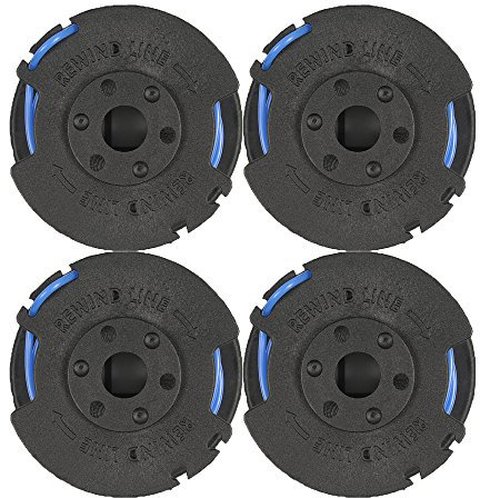 RYOBI Battery Powered Trimmer 4 Pack Spool Replacement # 310917001-4pk