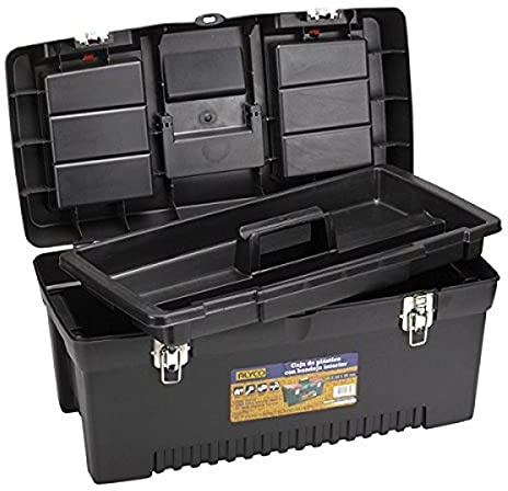 Alyco 192822 Boîte outils en plast. Plateau 432 x 220 mm