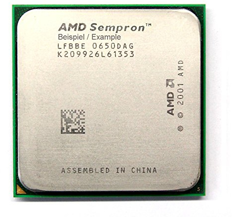 AMD SDA2600AIO2BA Sempron 64 - Procesador para CPU (2600 + 1,6 GHz/128 KB, zócalo 754)
